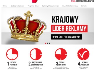 SKLEP REKLAMOWY nr 1 w Polsce - Agencja Reklamowa, Gadżety reklamowe, Drukarnia, Producent reklam