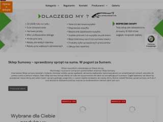 Sklep Sumowy - sprawdzony sprzęt na suma. W pogoni za sumem.