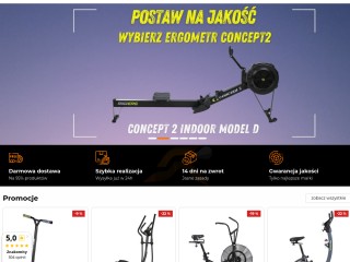 Sprzęt fitness do domu i na siłownię - sklep sportowy SportowyRaj.pl