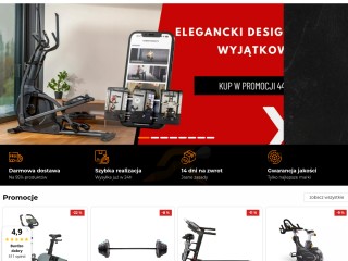 Sprzęt fitness do domu i na siłownię - sklep sportowy SportowyRaj.pl