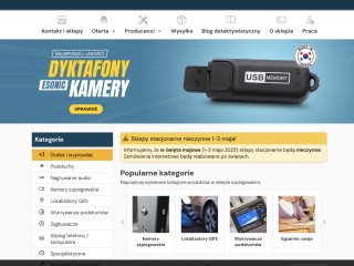 Spy Center sklep detektywistyczny - podsłuchy kamerki lokalizatory GPS