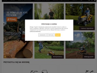 Traktory ogrodowe i kosiarki spalinowe