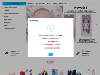 Top-Kids.pl sklep z produktami dla dzieci - najlepsze ceny!