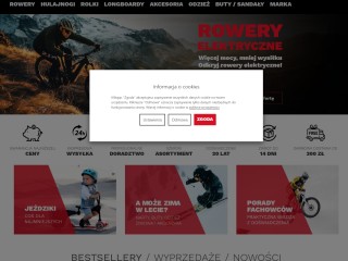 Rowery, hulajnogi, rolki | sklep rowerowy | Trojan Sport Lato Nowy Sącz