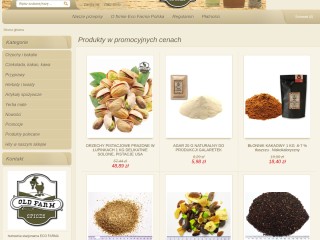 Naturalne produkty zdrowa zywność przyprawy sklep stacjonarny Łódź