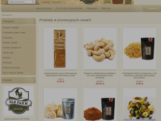 Naturalne produkty zdrowa zywność przyprawy sklep stacjonarny Łódź