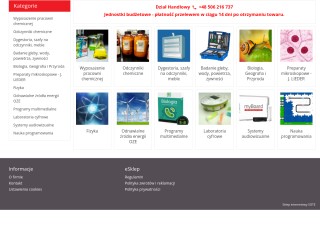 EMPIRIOSKOP Katalog Pomocy Dydaktycznych - CHEMIA