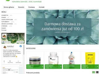 Biostrefa.pl | naturalna żywność, zioła, kosmetyki