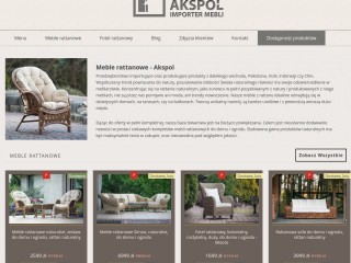 Meble rattanowe i ogrodowe - Importer - Akspol.com.pl