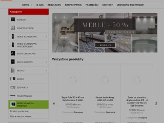 Gindo - Internetowy sklep meblowy. Producent mebli.
