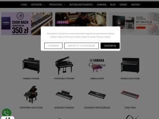 Instrumenty klawiszowe, organy, keyboardy Yamaha - sklep muzyczny online - Wolsztyn, Łódź - Klawiszo