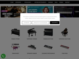 Instrumenty klawiszowe, organy, keyboardy Yamaha - sklep muzyczny online - Wolsztyn, Łódź - Klawiszo