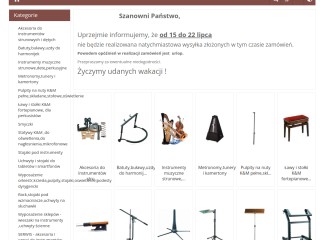 Internetowy sklep z instrumentami muzycznymi - Kobimpex