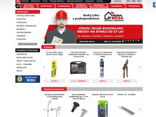Narzędzia, materiały budowlane i wykończeniowe | WEGA Łódź