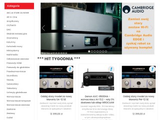 Stereo Hi-Fi Kino Domowe | media-max.pl