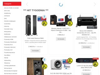 Stereo Hi-Fi Kino Domowe | media-max.pl
