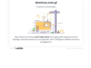 Dominus.com.pl - Artykuły domowe, kuchenne, środki czystości w cenie 5 zł online!