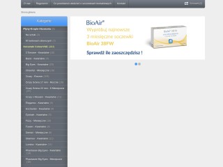 Sklep internetowy z soczewkami Novum