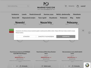 Market Decor | Listwy | Gzymsy | Karnisze | Lamele | Oświetlenie | Panele 3D