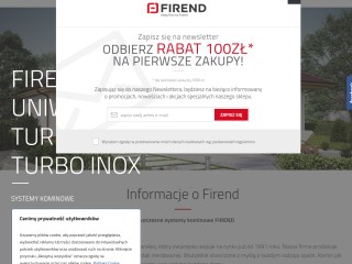 Systemy kominowe Firend. Systemy kominowe stalowe. Gotowe kominy  - Firend