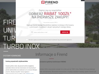 Systemy kominowe Firend. Systemy kominowe stalowe. Gotowe kominy  - Firend
