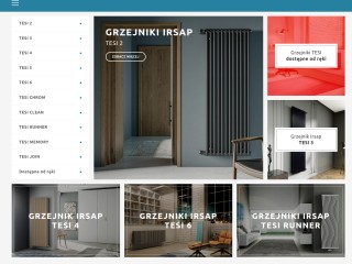 Grzejniki Tesi: Nowoczesne żeberkowe grzejniki pokojowe