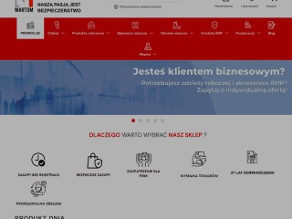 Sklep BHP Martom: Odzież robocza Wrocław - Hurtownia BHP