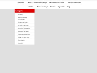 Parapety na wymiar, moskitiery, akcesoria - sklep internetowy | SANPA