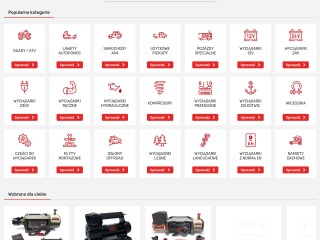 Wyciągarki samochodowe elektryczne - producent, sklep internetowy - wyciagarka.pl