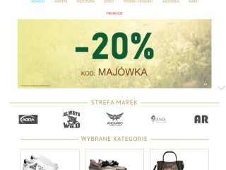 Aspena24.pl Sklep internetowy, obuwie damskie, obuwie męskie, torebki