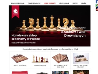 Sklep Szachowy: Szachy, Figury, Zegary, Książki, GRAWEROWANIE LASEROWE! - Polski Producent szachów e
