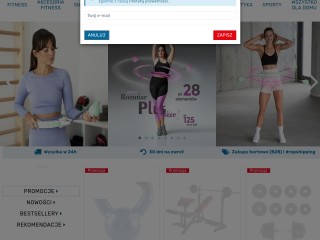 Sklep sportowy, turystyczny, akcesoria fitness, crossFit, siłownia - online - CGROT