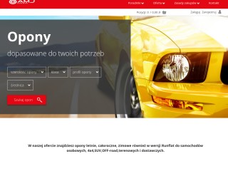 Opony letnie, zimowe i całoroczne do samochod&#243;w osobowych, dostawczych i terenowych - AMJ Opony