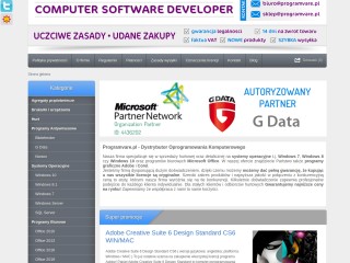 Dystrybutor oprogramowania Hurt, Detal - programy antywirusowe, systemy operacyjne - Programvare.pl