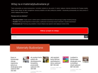 E-materialybudowlane.pl