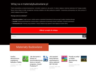 E-materialybudowlane.pl