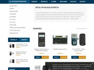 Kalkulatory24.pl - profesjonalne w dobrej cenie kalkulatory
