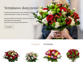 Kwiaciarnia Internetowa MIROSA II - dostawa kwiatów Wrocław