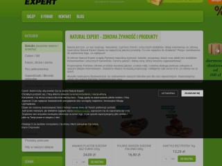 Naturalna żywność, zdrowe produkty - sklep internetowy - Białystok  - Natural Expert