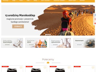 MarokoSklep.com - OLEJ ARGANOWY EFAS, bio kosmetyki z Maroka