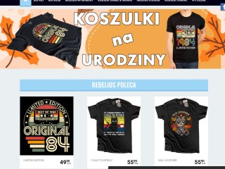 Koszulki z napisami | Śmieszne koszulki | Rebelios.pl