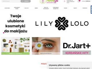 Drogeria internetowa Warszawa Kosmetyki naturalne kosmetyki koreańskie niszowe kosmetyki - novaya.eu