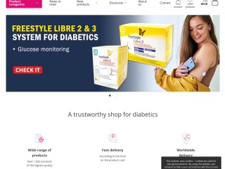 International diabetic's shop. Style your diabetes!