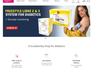 International diabetic's shop. Style your diabetes!