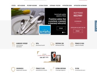 ✅ goblet.pl wyposażenie kuchni i jadalni w sztućce nierdzewne, noże kuchenne, garnki, patelnie, porc