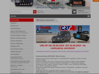 Sklep Serwis CBradia ARTURSSS radiokomunikacja CB PMR