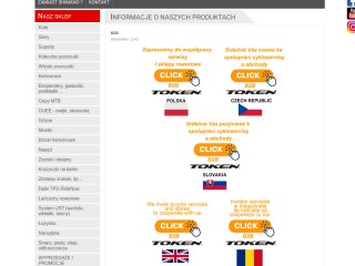 Części rowerowe najwyższej jakości. TOKEN-Polska.