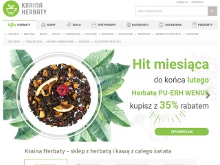 Herbata i kawa z całego świata: sklep KrainaHerbaty.pl