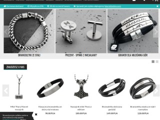Biżuteria męska - sklep zubiro.com | męska strona biżuterii