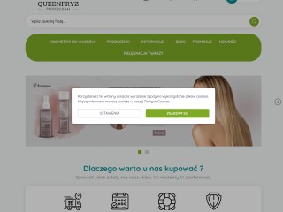 Hurtownia fryzjerska Toruń, sklep z artykułami fryzjerskimi - Queenfryz Professional